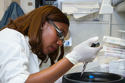 scientist in lab